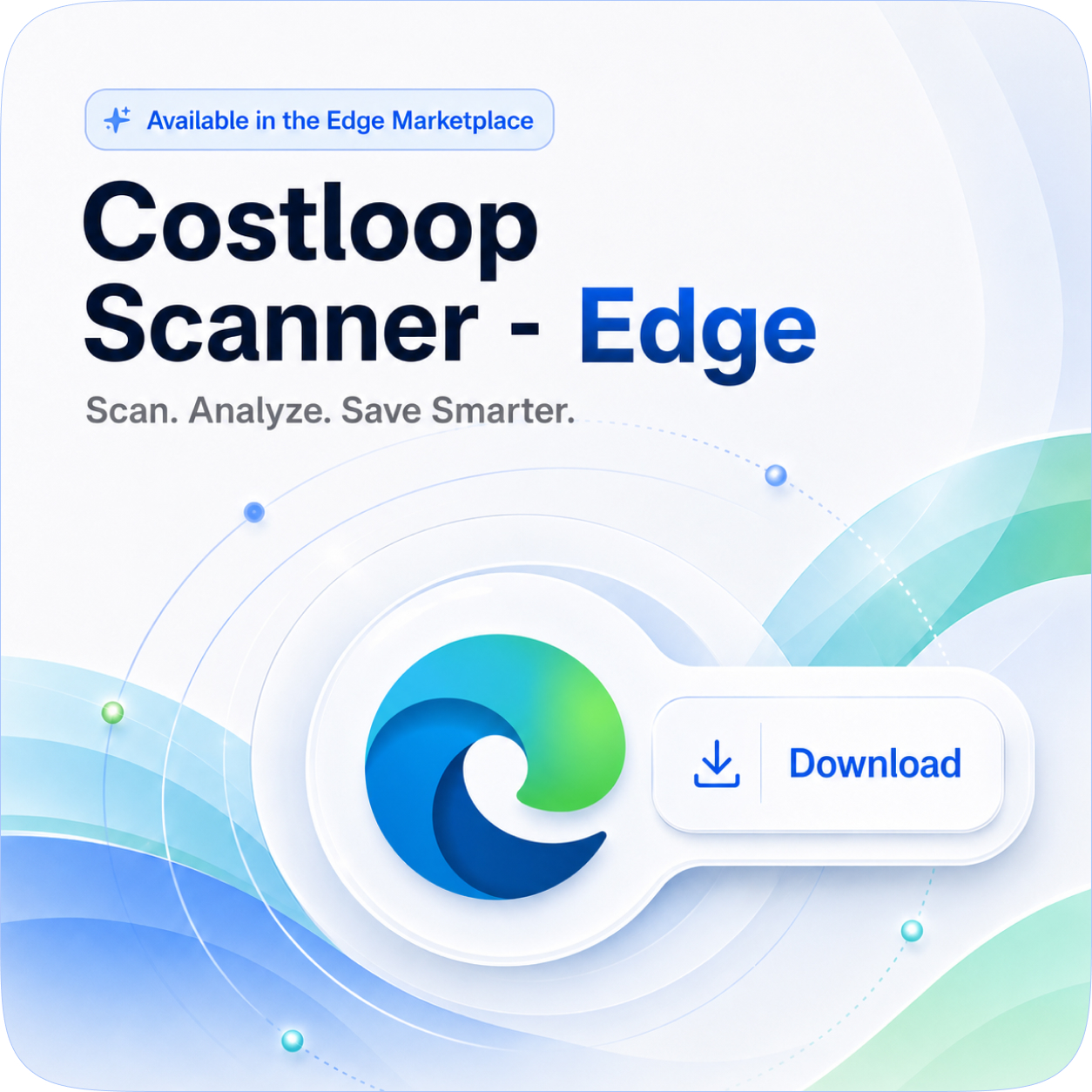 CostLoop Scanner available in the Edge Marketplace